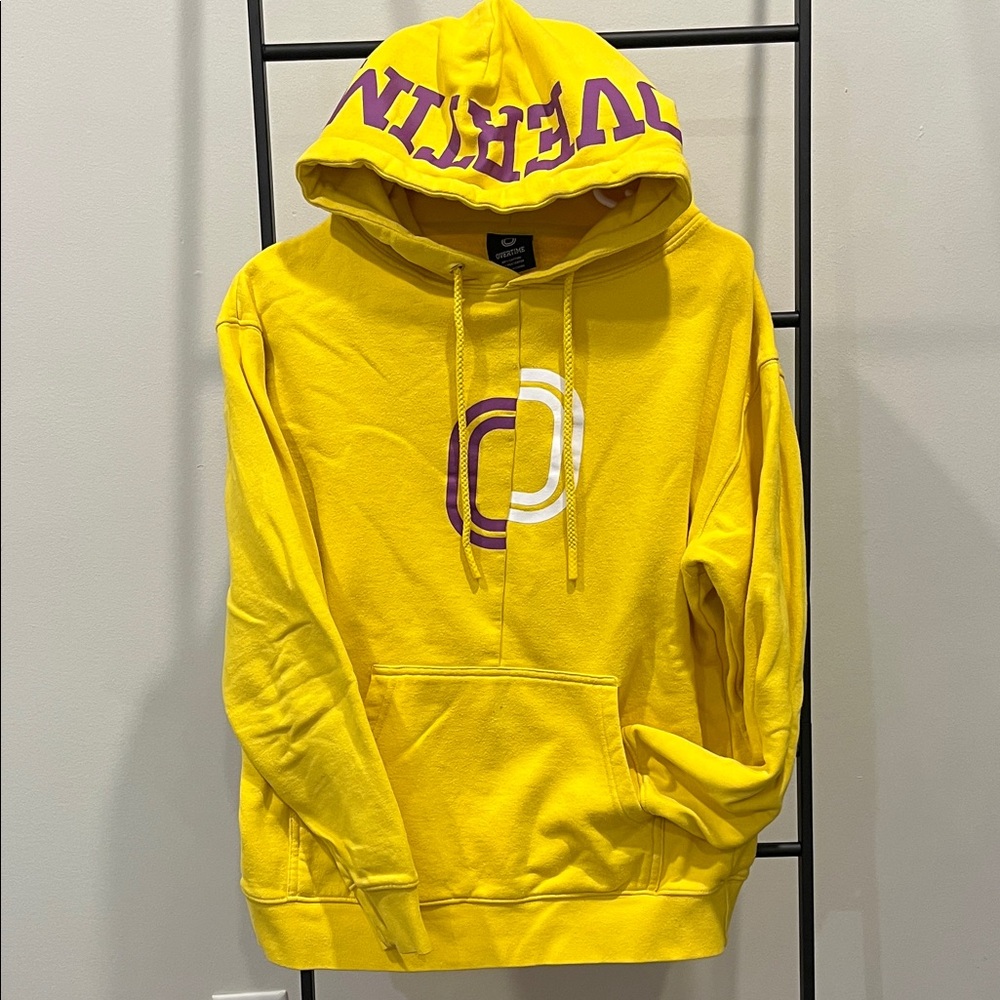 Overtime Yellow Hoodie, Men’s Small